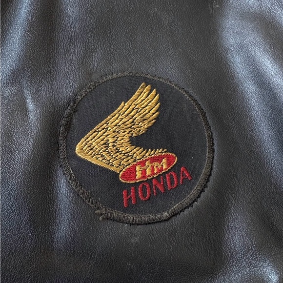 Vintage 70s Cafe Racer Leather Motorcycle Jacket - Picture 6 of 12